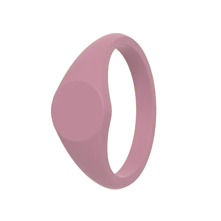 Small Signet Ring - Peony