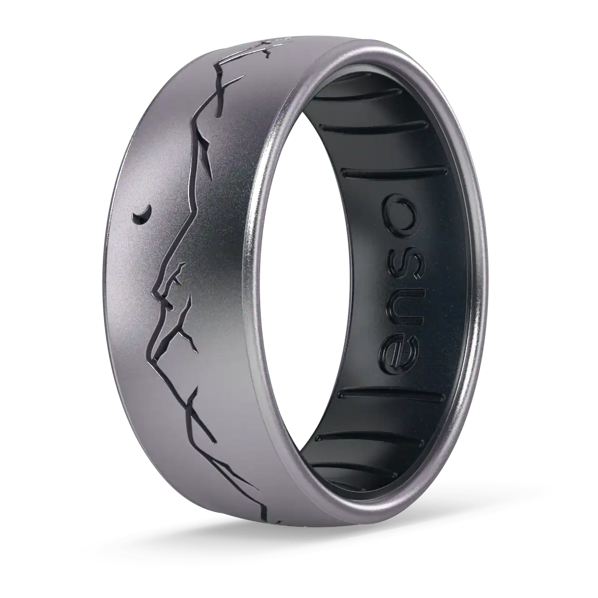 Nightfall Ring - Icy Silver