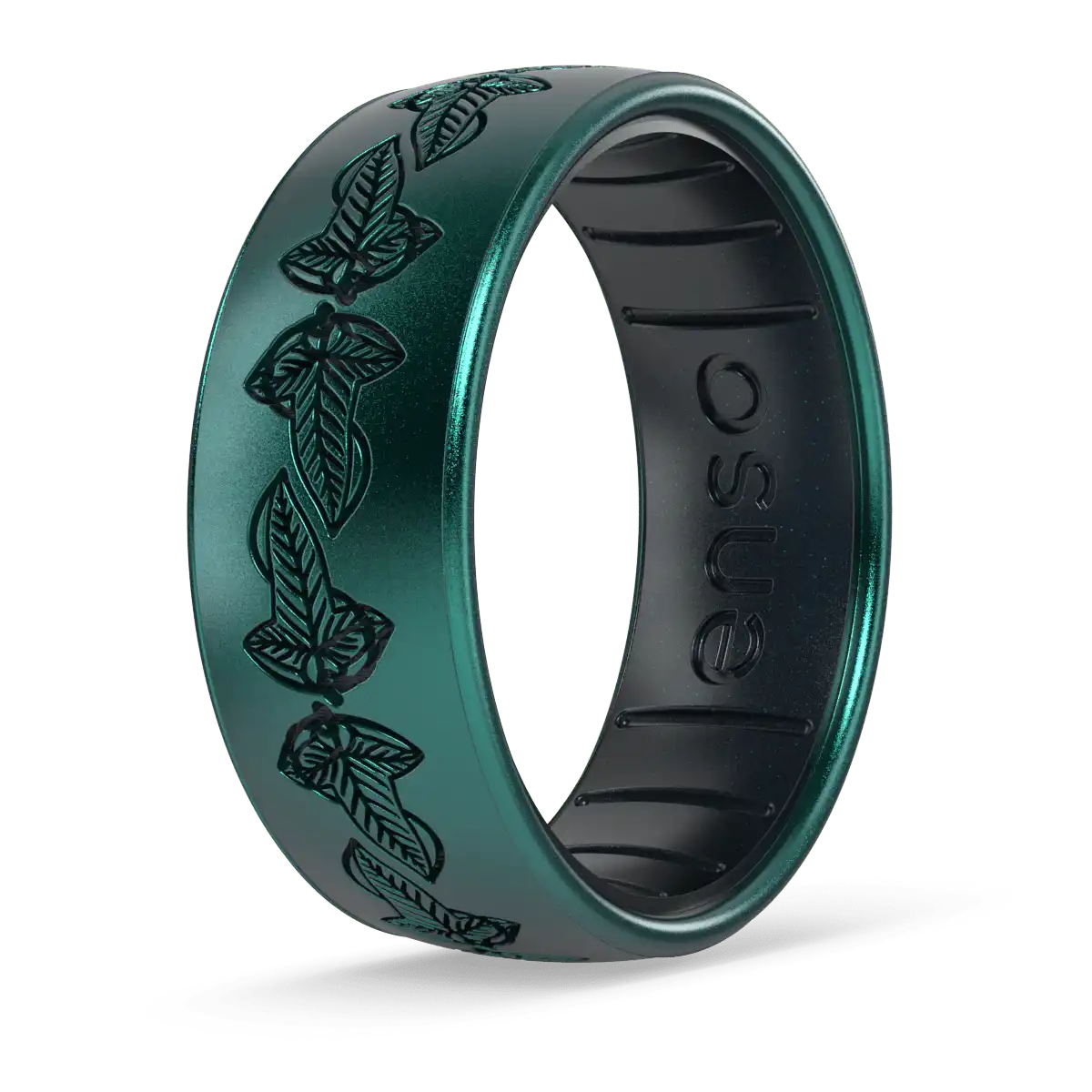 Leaf of Lorien The Lord of the Rings Ring - Emerald