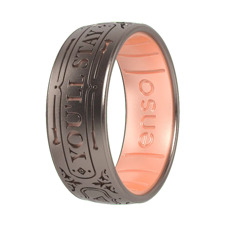 You'll Stay With Me Harry Potter Ring - Wild Rose
