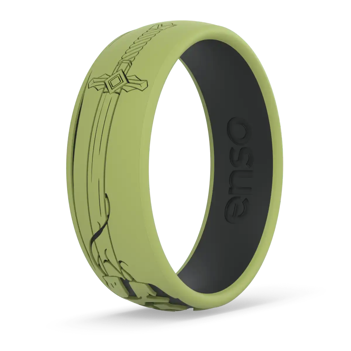Hero's Sword Ring - Olive